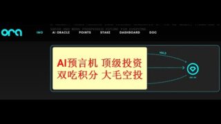 101 Web3日报—顶级投资，潜在大毛，AI加持ORA