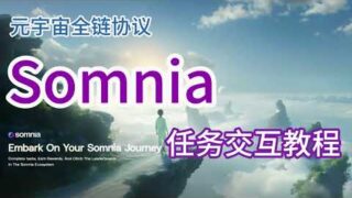 2亿多美元的大项目Somnia注册空投积分任务教程 #空投教程 #空投奖励 #web3 #airdrop