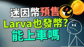 【一起討論新幣預售項目】蟲子也發幣?! Larva to Moon 會上月球嗎？LARVA幣真實分析！