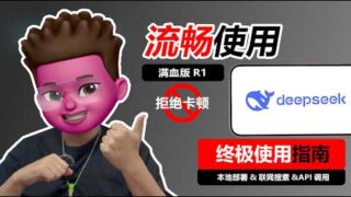 【完全免费】DeepSeek R1最全使用教程｜本地部署 & 省钱攻略 & 流畅使用｜API调用｜不再卡顿｜30分钟让你实现deepseek自由｜红孩儿Redman