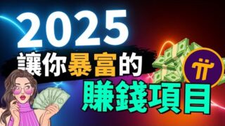 【暴富機會】比別人搶先一步了解這個2025最賺錢的項目！抓緊機會，不要再讓你自己錯過暴富的絕佳機會！沒專業，沒技術，100%人人能做！#pinetwork #賺錢項目 #賺錢方法