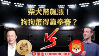 柴犬幣飆漲到目標位置！狗狗幣將靠馬斯克拳賽跟上腳步？幣控 CoInvincible