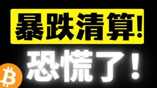突发！比特币暴跌来了！以太坊重回2000美元，清算行情开始了，恐慌情绪爆炸！！全面崩盘等插针接飞刀，清算行情有机会！！！比特币2月3日行情分析