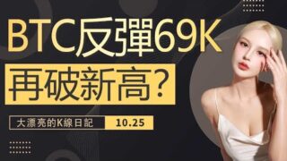緊急！BTC價格持續上攻，是否可以突破震蕩區間？丨10.25大漂亮的K線日記 丨  #比特币 #ETH   #etf   #以太坊#加密货币