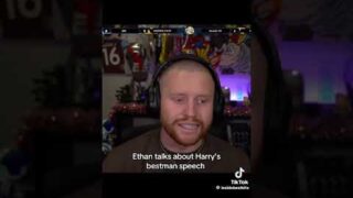 Harry speech in Ethan wedding #sidemen #w2s #behzinga