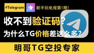 Telegram电报使用必看：电报注册如何接码+电报为何价格不同+电报为何老被封禁｜Telegram汉化｜电报新手教案  电报教学合集第1期