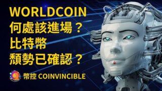 WORLDCOIN 何處該進場？比特幣頹勢已確認？幣控 CoInvincible